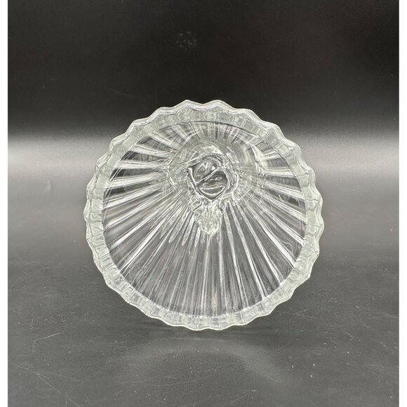 Crystal Angel Figurine Glass Candle Holder Clear Praying Hands Christmas Decor - Picture 7 of 10